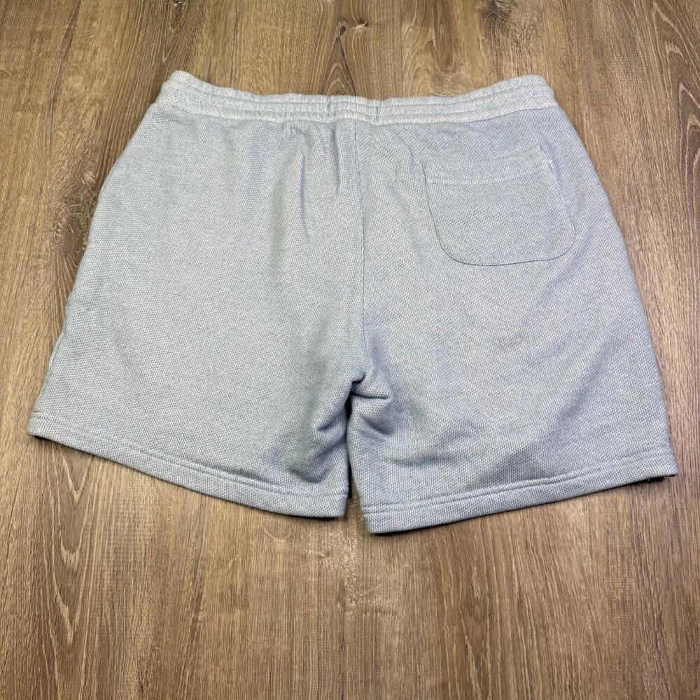 Original Penguin Mens Light Blue Marl Drawstring Waist 7" Sweat Shorts Size XL - Picture 2 of 13